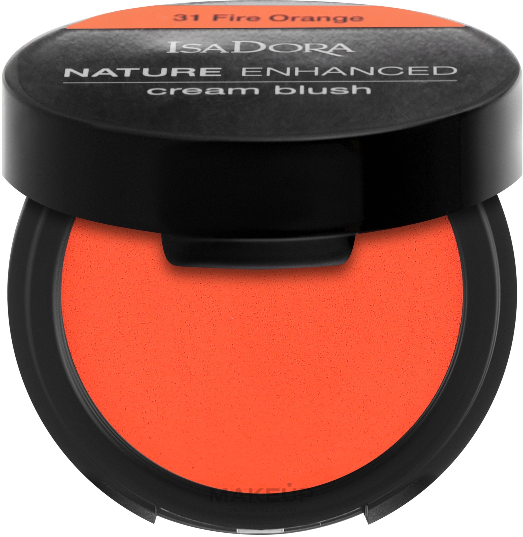 Róż do policzków w kremie - IsaDora Nature Enhanced Cream Blush — Zdjęcie 31 - Fire Orange