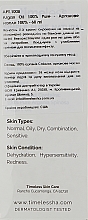 Olej arganowy do twarzy, włosów i ciała - Timeless Skin Care Pure Argan Oil — Zdjęcie N3