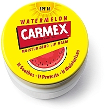 Nawilżający balsam do ust w słoiczku - Carmex Watermelon Lip Balm  — Zdjęcie N2