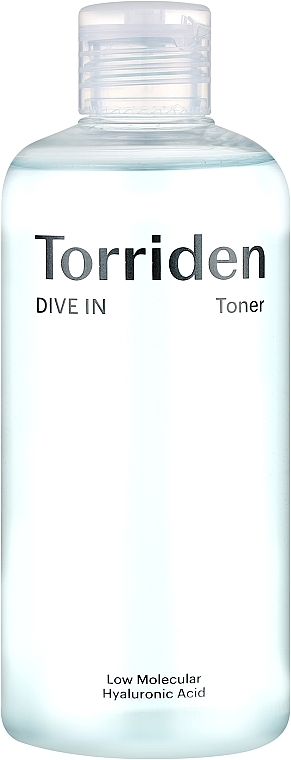 Nawilżający toner do twarzy z kwasem hialuronowym - Torriden DIVE-IN Low Molecular Hyaluronic Acid Toner — Zdjęcie N2