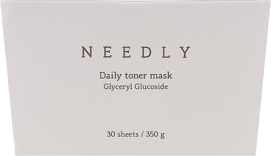 Zestaw codziennych nawilżających maseczek do twarzy - Needly Daily Toner Mask — Zdjęcie N2