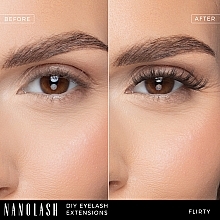 Sztuczne rzęsy - Nanolash Diy Eyelash Extensions Flirty — Zdjęcie N7