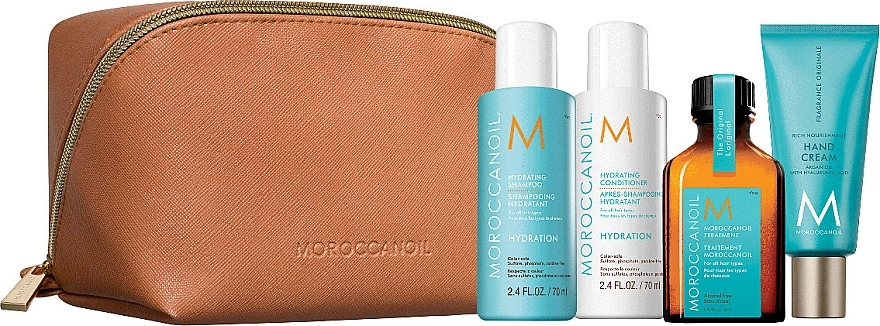 Zestaw podróżny, 5 produktów - Moroccanoil Hydration Travel Kit — Zdjęcie N1