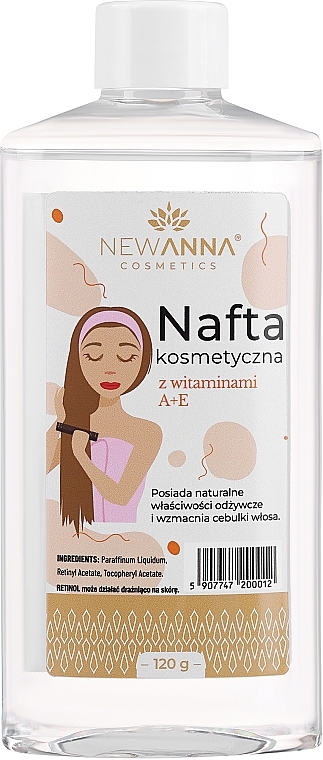 Odżywka do włosów Nafta z witaminami A + E - New Anna Cosmetics — Zdjęcie N1