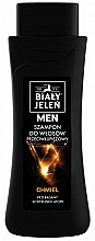 Kup Hipoalergiczny szampon przeciwłupieżowy z chmielem dla mężczyzn - Biały Jeleń For Men