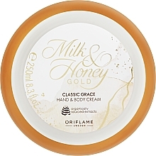 Kup Odżywczy krem do rąk i ciała - Oriflame Milk & Honey Gold Classic Grace Hand & Body Cream