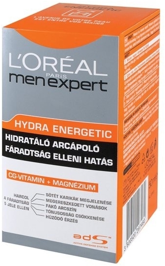 Nawilżający preparat do twarzy dla mężczyzn - L'Oreal Paris Men's Expert Hydra-Energetic — Zdjęcie N1