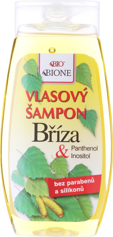 Brzozowy szampon do włosów - Bione Cosmetics Birch Hair Shampoo — Zdjęcie N1