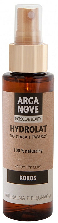Naturalny hydrolat do ciała i twarzy Kokos - Arganove Coconut Hydrolat — Zdjęcie N1