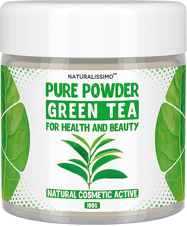 Zielona herbata w proszku - Naturalissimo Powder Green Tea — Zdjęcie N1