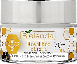 Kup Silnie odbudowujący krem-koncentrat przeciwzmarszczkowy - Bielenda Royal Bee Elixir 70+ Cream Concentrate