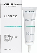 Kojący krem do twarzy - Christina Unstress Quick Performance Calming Cream — Zdjęcie N2