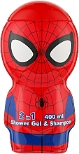 Kup Szampon i żel pod prysznic 2 w 1 dla dzieci - Air-Val International Spider-man Shower Gel & Shampoo 2D