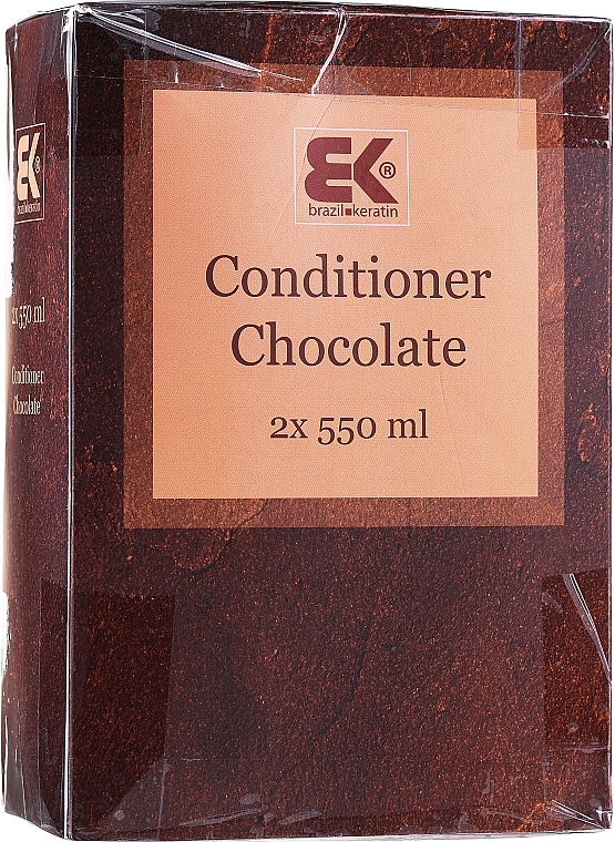 PRZECENA! Zestaw - Brazil Keratin Intensive Repair Chocolate Conditioner Set (h/cond/550 mlx2) * — Zdjęcie N1