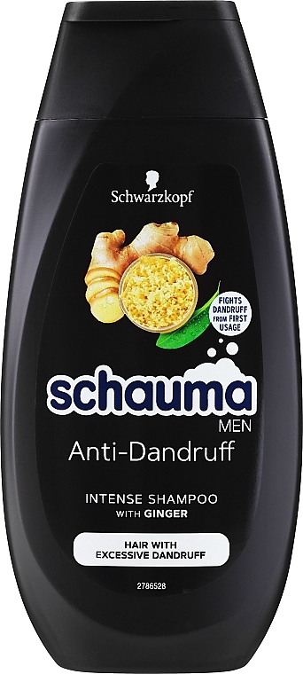 PRZECENA! Szampon do włosów dla mężczyzn Intensive z imbirem - Schauma Anti-Dandruff Intensive Shampoo Men * — Zdjęcie N1