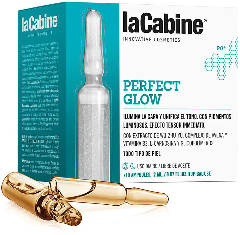 Ampułki do twarzy Doskonały blask - La Cabine Perfect Glow Ampoules — Zdjęcie N2