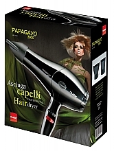 Suszarka do włosów, czarna - Dikson Muster Papagayo 3000 — Zdjęcie N1
