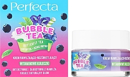 Nawilżający i rozjaśniający krem do twarzy - Perfecta Bubble Tea Butterfly Tea — Zdjęcie N2