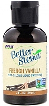 Kup Słodzik w płynie Francuska Wanilia - Now Foods Better Stevia Liquid Sweetener French Vanilla