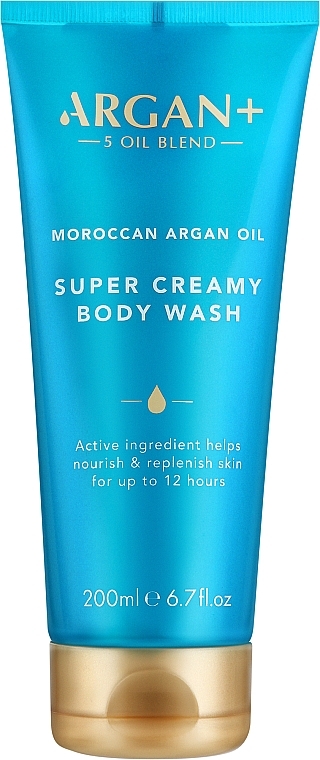 Kremowy żel pod prysznic z olejem arganowym - Argan+ Super Creamy Body Wash — Zdjęcie N1