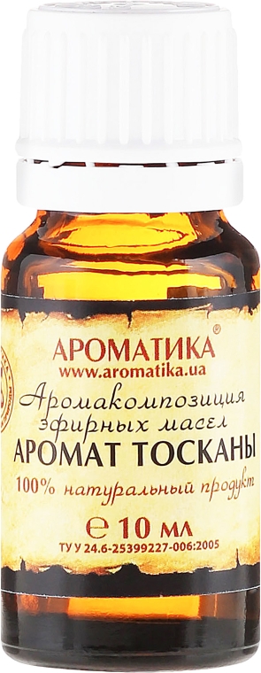 Kompleks naturalnych olejków eterycznych Zapach Toskanii - Aromatika — Zdjęcie N2