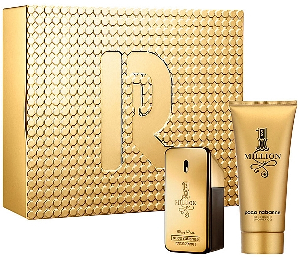 Paco Rabanne 1 Million Set - Zestaw (edt 50 ml + sh/gel 100 ml) — Zdjęcie N1