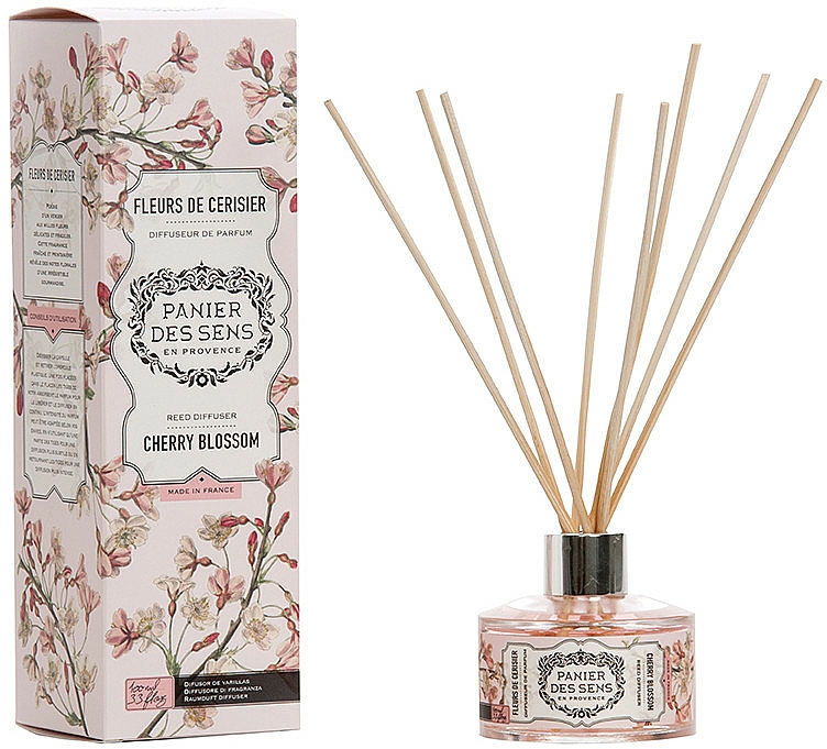 Dyfuzor zapachowy Kwiat wiśni - Panier Des Sens Cherry Blossom Reed Diffuser — Zdjęcie N1