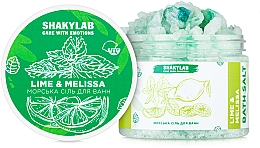 Sól do kąpieli Limonka i Melissa - SHAKYLAB Natural Bath Salt — Zdjęcie N3