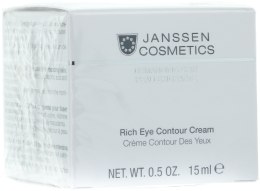 Kup Odżywczy krem do skóry wokół oczu - Janssen Cosmetics Rich Eye Contour Cream