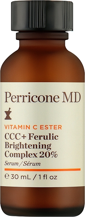 Serum do twarzy z witaminą C i kwasem ferulowym - Perricone MD Vitamin C Ester CCC + Ferulic Brightening Complex 20%	 — Zdjęcie N4