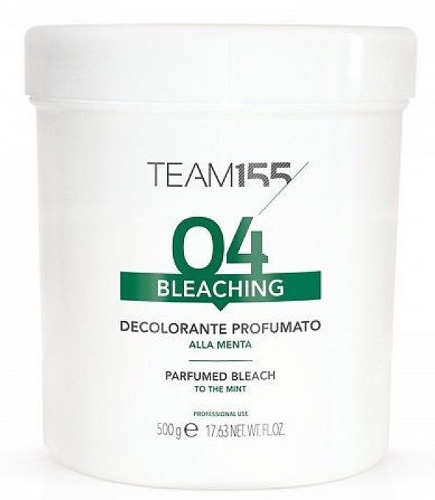 Perfumowany puder rozjaśniający do włosów - Team 155 Bleaching Powder To Mint — Zdjęcie N1