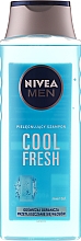 Szampon dla mężczyzn Ekstremalna świeżość - Nivea For Men Cool Fresh Mentol Shampoo — Zdjęcie N5