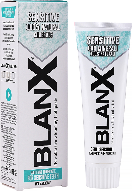 Wybielająca pasta do zębów wrażliwych - BlanX Sensitive Teeth — Zdjęcie N1