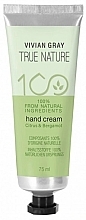 Krem do rąk - Vivian Gray True Nature Citrus & Bergamot Hand Cream — Zdjęcie N1