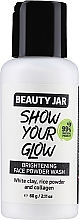 Kup Rozjaśniający puder oczyszczający do każdego rodzaju skóry - Beauty Jar Show Your Glow Brightening Face Powder Wash