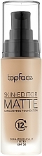 Kup Rozświetlający podkład do twarzy - TopFace Skin Editor Matte Foundation