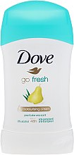 Antyperspirant w sztyfcie Gruszka i aloes - Dove Go Fresh Pear & Aloe Vera Deodorant — фото N1
