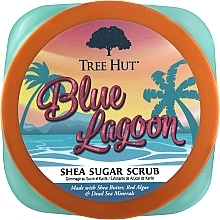 Kup Peeling do ciała Blue Lagoon - Tree Hut Blue Lagoon Sugar Scrub