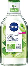 NIVEA Naturally Good Micellar Water Organic Aloe Vera - Woda miceralna  — Zdjęcie N1