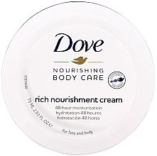 Kup Odżywczy krem do twarzy i ciała - Dove Nourishing Body Care Rich Nourishment Cream 48H