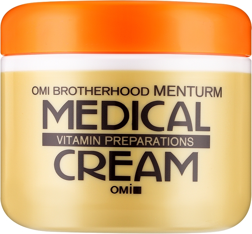 Krem zmiękczający do skóry z witaminą B2 i B6 - Omi Brotherhood Menturm Medical Cream G — Zdjęcie N1