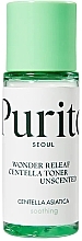 Kup Kojący tonik z wąkrotką azjatycką bez olejków eterycznych - Purito Seoul Wonder Releaf Centella Toner Unscented (Travel Size)