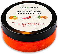 Peeling do ciała z ekstraktem z ostrej papryki - Soap&Friends Tangy Tangerine — Zdjęcie N1