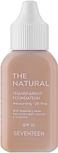 Kup Podkład w kremie o naturalnym kryciu - Seventeen The Natural Transparent Foundation