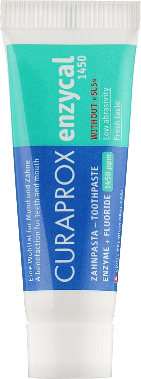 Enzymatyczna pasta do zębów Enzycal 1450 - Curaprox (miniprodukt)