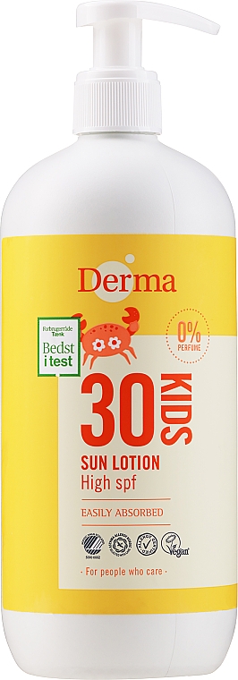 Przeciwsłoneczny balsam dla dzieci SPF 30 - Derma Sun Kids Lotion — Zdjęcie N3