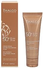 Przeciwstarzeniowy krem przeciwsłoneczny do twarzy SPF 50+ - Thalgo Age Defence Sunscreen Cream SPF 50 — Zdjęcie N2