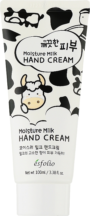 Nawilżający mleczny krem do rąk - Esfolio Pure Skin Moisture Milk Hand Cream