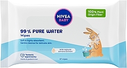 Kup Chusteczki biodegradowalne, 57 szt. - NIVEA BABY 99% Pure Water