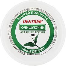 Kup PRZECENA! Oczyszczający proszek do zębów do protez Drzewo herbaciane - Krasota i zdorove *
